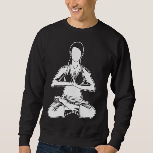 Sweatshirt Professeur de yoga (Devant)