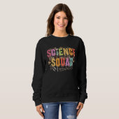 Sweatshirt Professeur d'équipe de technologie de la brigade d (Devant entier)
