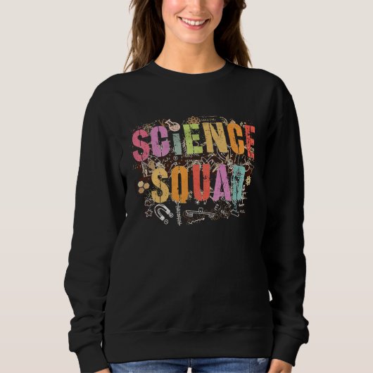 Sweatshirt Professeur d'équipe de technologie de la brigade d (Devant)