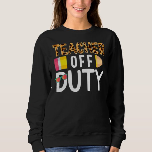 Sweatshirt Professeur Happy Joyeux Jour De L'Enseignant De L' (Devant)