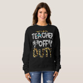 Sweatshirt Professeur Happy Joyeux Jour De L'Enseignant De L' (Devant entier)