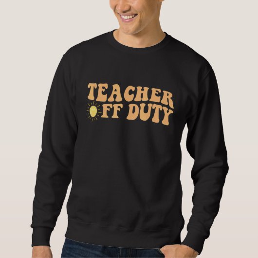 Sweatshirt Professeur Happy Joyeux Jour De L'Enseignant De L' (Devant)