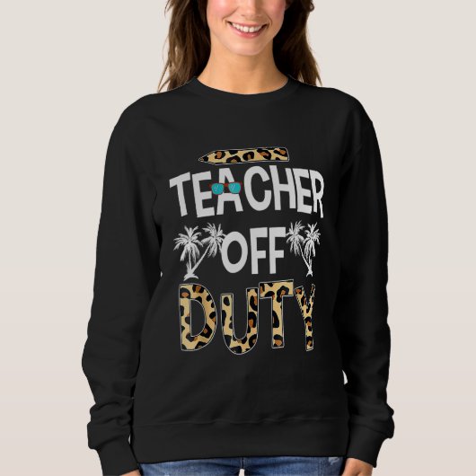 Sweatshirt Professeur Happy Joyeux Jour De L'Enseignant De L' (Devant)