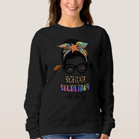 Sweatshirt Professeur Relax Spring Beach Off Duty School Secr (Devant)