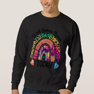 Sweatshirt Professeur Y'all apprendra aujourd'hui Leopard Rai