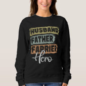Sweatshirt Profession dad hero father Farrier (Devant)