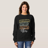 Sweatshirt Profession dad hero father Osteopath (Devant entier)