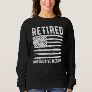 Sweatshirt Profession de mécanicien automobile à la retraite