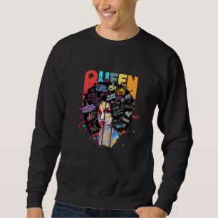 Sweatshirt Profitez de Queen Girls Magic Graphisme Tee - shir