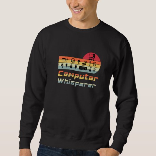 Sweatshirt Programmateur Ou Codeur D'Équipement Informatique (Devant)