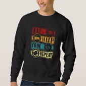 Sweatshirt Programmation Informatique Scientifique Programmeu (Devant)