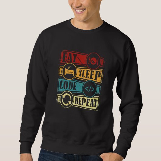 Sweatshirt Programmation Informatique Scientifique Programmeu (Devant)