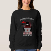 Sweatshirt Programmeur informatique Ninja de programmation Lo (Devant)
