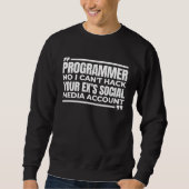 Sweatshirt Programmeur Ingénieur logiciel Codeur Programmatio (Devant)