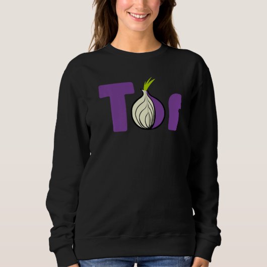 Sweatshirt Programmeur Nerdy TOR Onion Hacker Informatique (Devant)