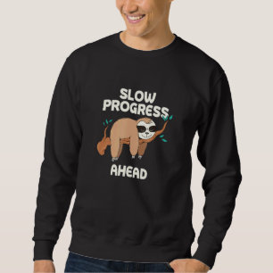 Sweatshirt Progression lente vers l'avant paresseux paresseux