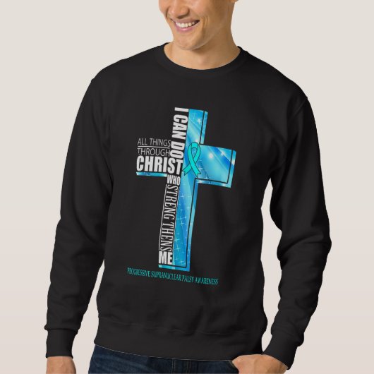 Sweatshirt Progressive Supranucléaire Sensibilisation à la Pa (Devant)
