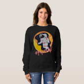 SWEATSHIRT PROMENADE - ASTRONAUT ESPACE (Devant entier)