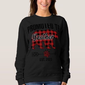 Sweatshirt Promu À Brother 2023 Pajama Rouge Plaid Buffalo
