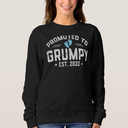 Sweatshirt Promu À Grumpy 2022 Pour La Première Fois Grumpy N (Devant)