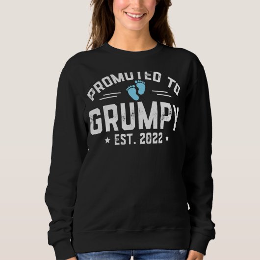 Sweatshirt Promu À Grumpy 2022 Pour La Première Fois Grumpy N (Devant)