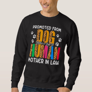 Sweatshirt Promu De Mère De Chien En Droit À Mère Humaine En