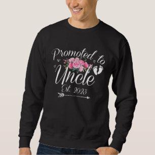 Sweatshirt Promu Oncle 2023 Première Grossesse Nouvelle Famil