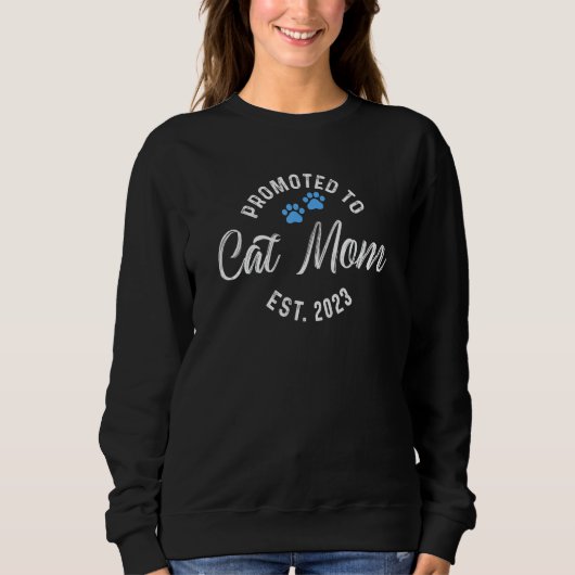 Sweatshirt Promue Maman de Chat 2023 17 (Devant)