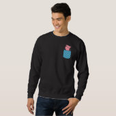Sweatshirt Propriétaire d'animal de compagnie Amphibian Mexic (Devant entier)