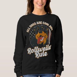 Sweatshirt Propriétaire de chien Amoureux des chiens Rottweil