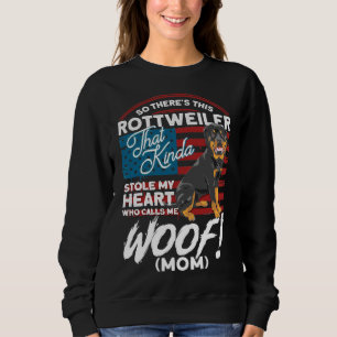 Sweatshirt Propriétaire de chien Amoureux des chiens Rottweil