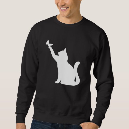 Sweatshirt Propriétaire du chat Graphic Cat (Devant)