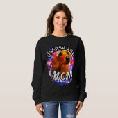 Sweatshirt Propriétaire du chien Dachshund (Devant entier)