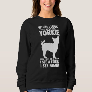 Sweatshirt Propriétaire du Yorkshire Terrier