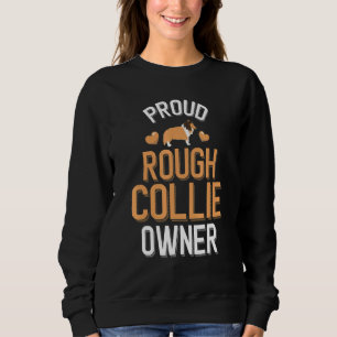 Sweatshirt Propriétaire Fière de Collie