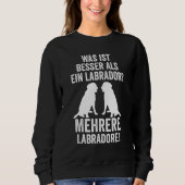 Sweatshirt Propriétaire Labrador Retriever Dog Labrador (Devant)
