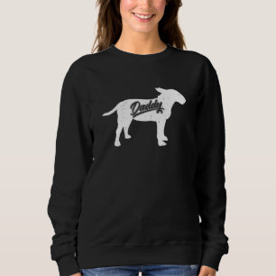 Sweatshirt Propriétaires de papa de chien de papa Bull Terrie