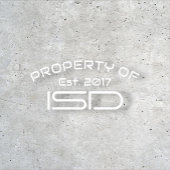 Sweatshirt Propriété masculine de l'ISD 2017 Crewneck ISD