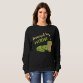 Sweatshirt Propulsé par Matcha le thé Matcha (Devant entier)