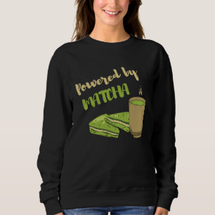 Sweatshirt Propulsé par Matcha le thé Matcha