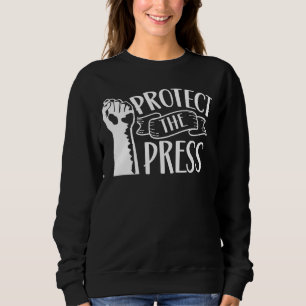 Sweatshirt Protéger Le Journalisme De La Presse Liberté De La