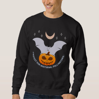 Sweatshirt Protéger Nos Pollinisateurs Nocturnes Chat D'Effra