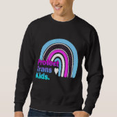 Sweatshirt Protéger Trans Kid Pride Lgbt Rainbow (Devant)