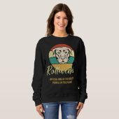 Sweatshirt Proud Rottweiler Owner Rottweiler Puppy Lover Rott (Devant entier)