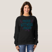 Sweatshirt Proud Rottweiler Tee Cool mou suet unique Spe (Devant entier)