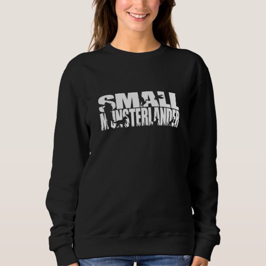 Sweatshirt Proud Small Munsterlander hunting hound dog breed  (Devant)