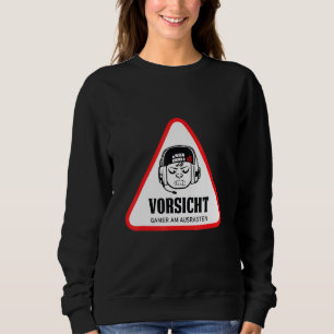 Sweatshirt Prudence Gamer Dire Console Jeu Pc Gamer Strea