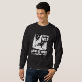 Sweatshirt Psaume 241-2 Wolf Howling Thème chrétien (Devant entier)