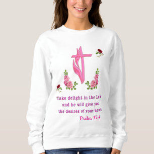 Sweatshirt Psaumes 37:4
