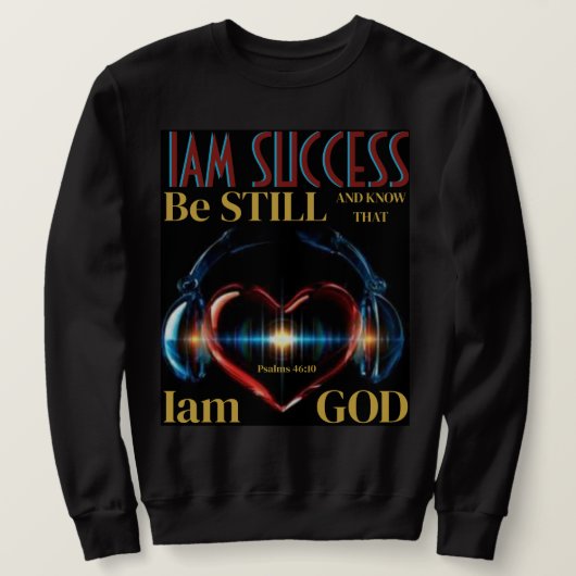 Sweatshirt Psaumes 46:10 (Design devant)